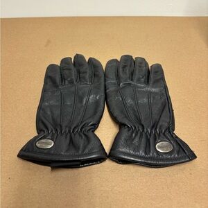 Harley-Davidson Genuine Leather Biking Gloves Size Medium